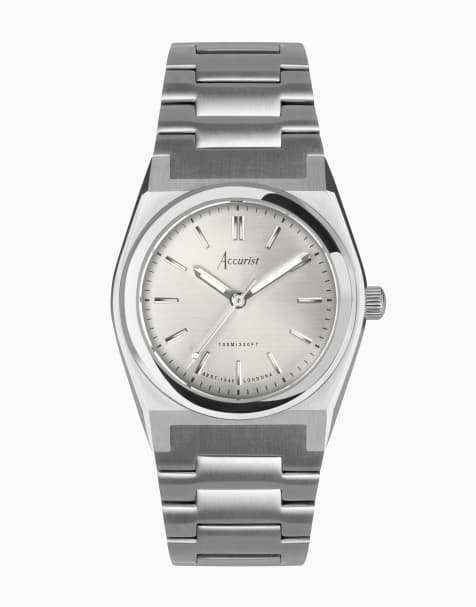 Accurist Origin watch in silver - view 1