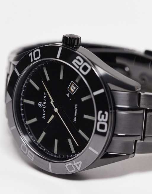 Accurist 2025 black watch