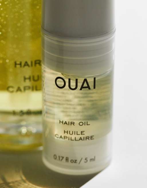 Aceite capilar de 45 ml + aceite capilar de tamaño pequeño gratuito de 5 ml de OUAI, 2 de 4