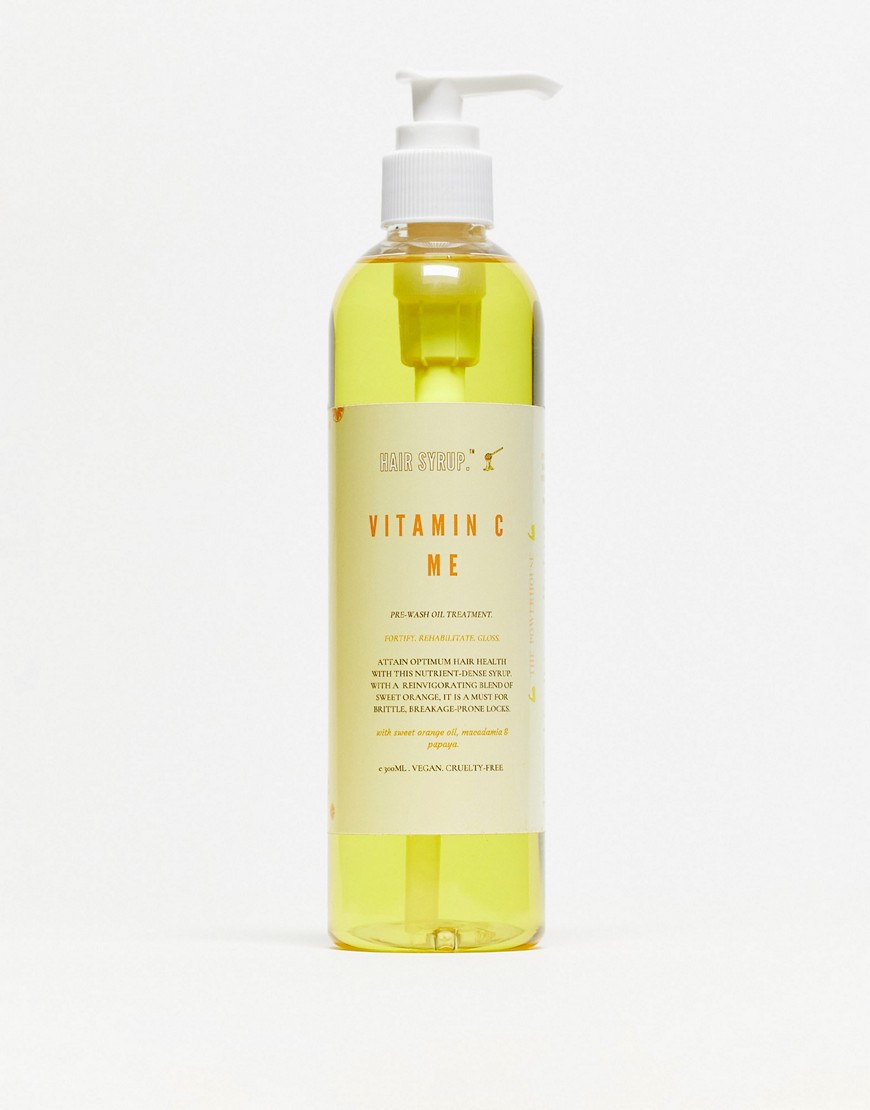 aceite capilar prelavado fortalecedor vitamin c de 300 ml de hair syrup-sin color