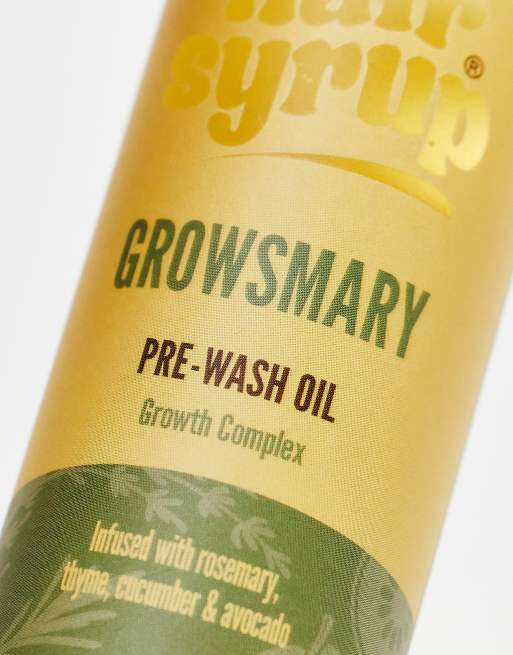 Aceite capilar prelavado voluminizador Growsmary de 100 ml de Hair Syrup, 3 de 4