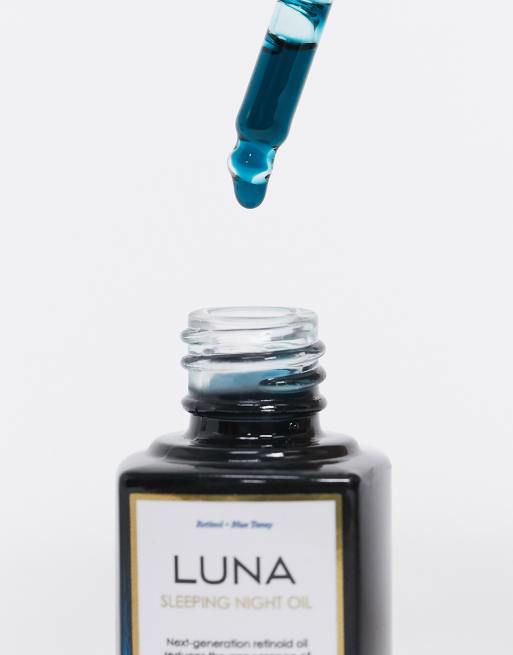 Aceite de noche con retinol y tanaceto azul Luna Sleeping de 15 ml de Sunday Riley, 3 de 4