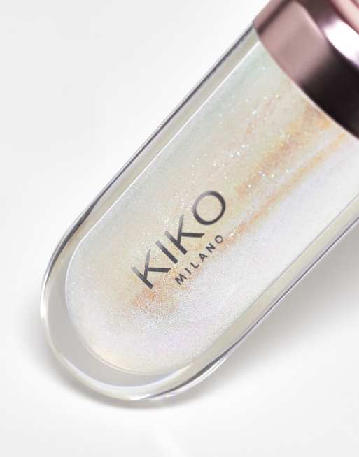 Aceite labial 3D Hydra de KIKO Milano: Tono 01 Milky Way, 4 de 4