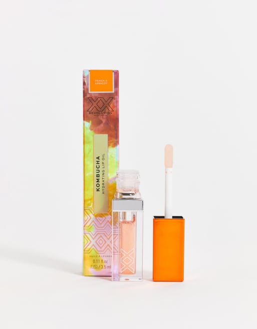 Aceite labial Kombucha de XX Revolution: Tono Peach + Apricot 