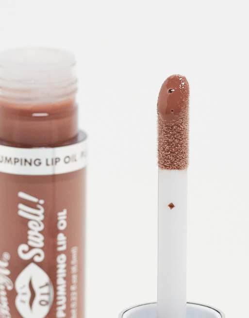 Aceite labial voluminizador con péptidos That's Swell! de Barry M: Tono Mocha Magic, 3 de 4