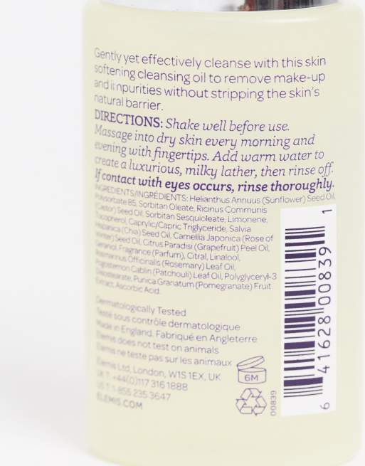 Aceite limpiador nutritivo rico en omega de 50 ml de Elemis, 3 de 4