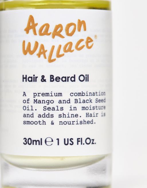 Aceite para cabello y barba de Aaron Wallace: 30 ml, 3 de 4