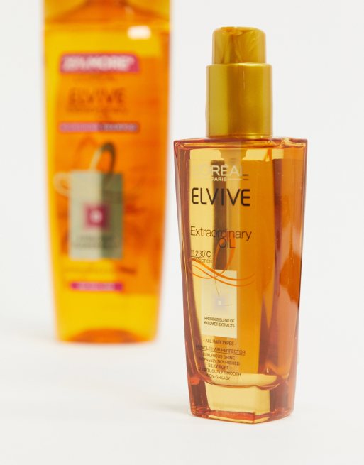 Aceite para el cabello seco de 100 ml Extraordinary Oil Elvive de L'Oreal, 3 de 4