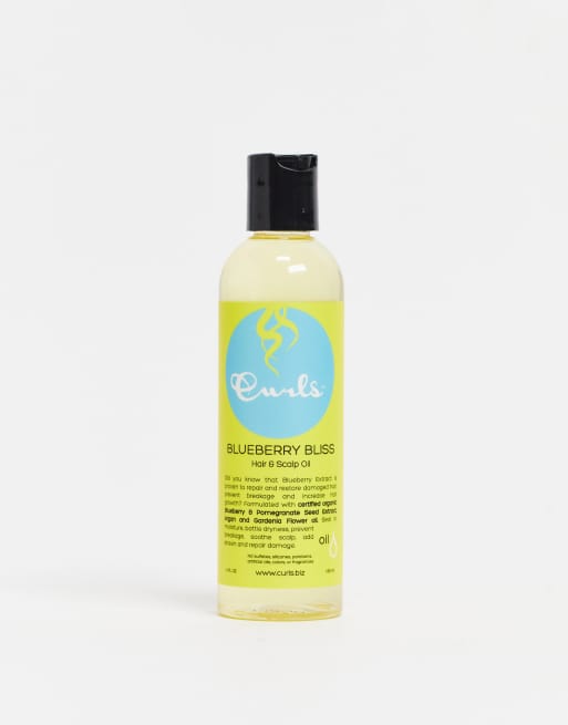 Aceite para el crecimiento del cabello Bliss de 120 ml de la colección Blueberry de Curls