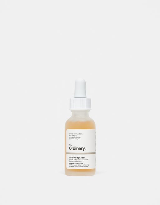 Ácido láctico 5% + HA de 30 ml de The Ordinary