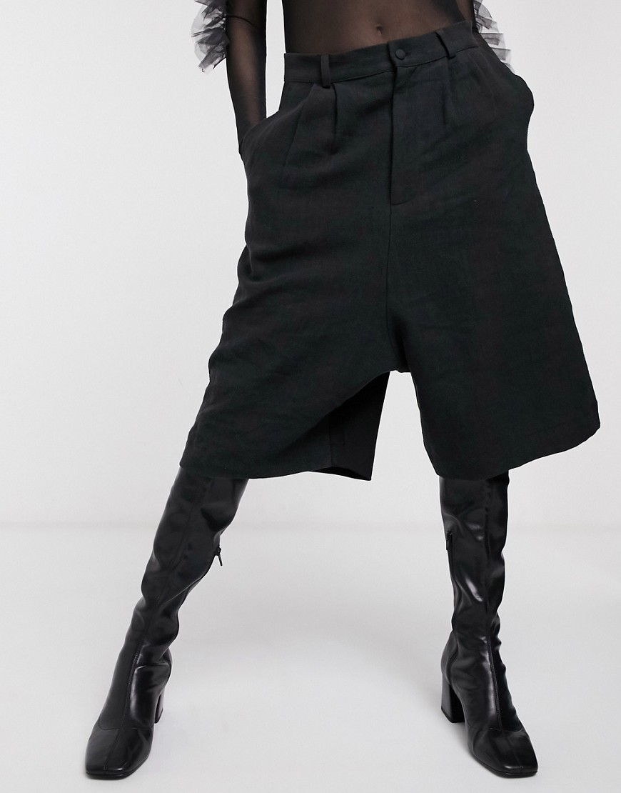 Acole - Elegante short in zwart