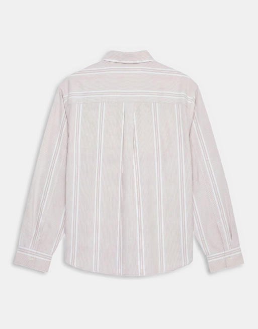 A.Collective chemise Oxford à rayures rose, 7 de 9