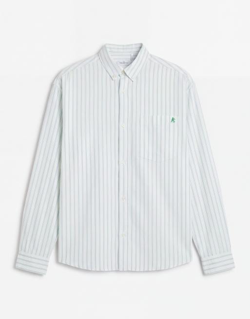 A.Collective chemise oxford rayée verte, 6 de 9