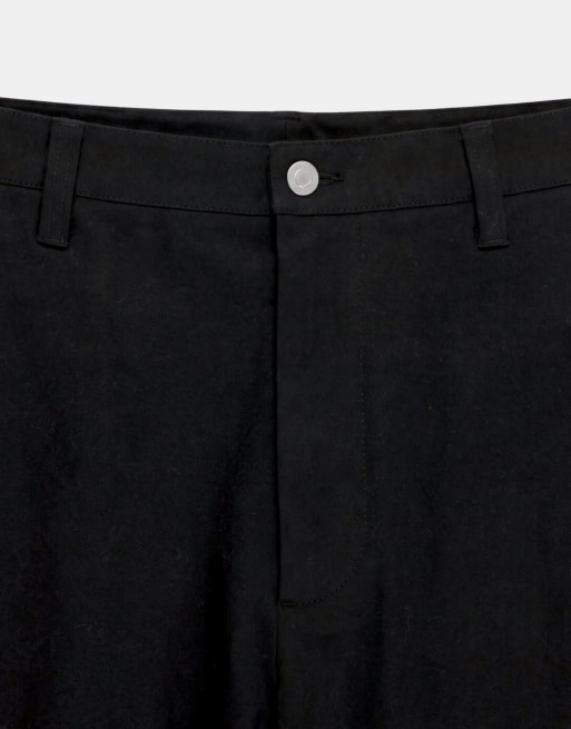 A.Collective chinos barrel de pernera en negro, 8 de 9