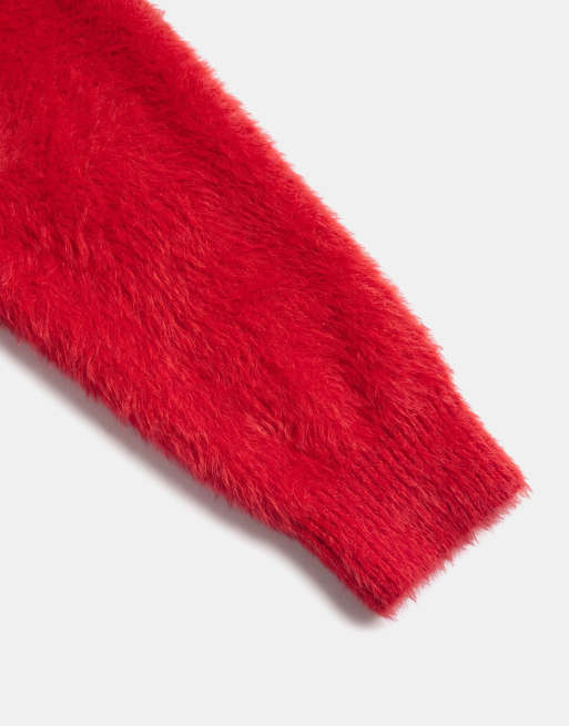 A.Collective crew neck sweater in red, 9 of 9