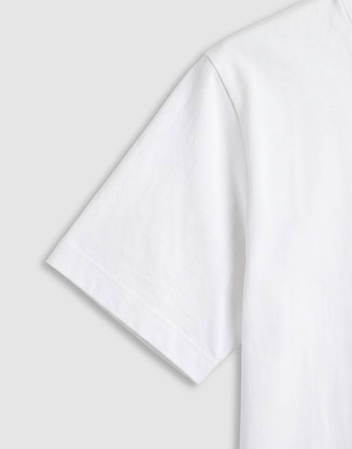 A.Collective ekstra kraftig T-shirt i hvid, 8 af 9