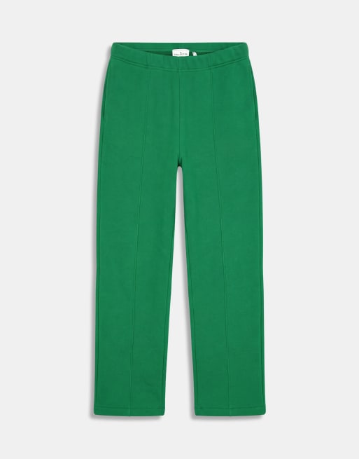 A.Collective heavyweight straight leg jogger in green, 6 of 9