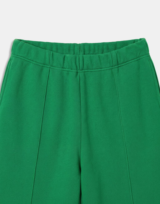 A.Collective heavyweight straight leg jogger in green, 8 of 9