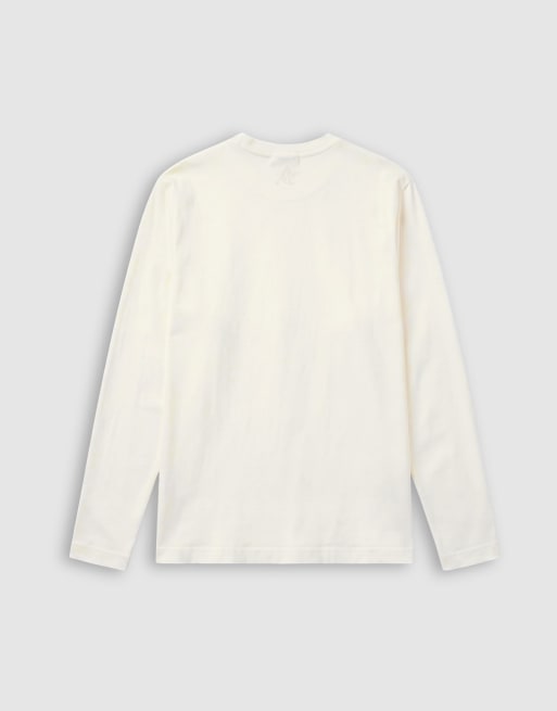 A.Collective long sleeved t-shirt with embroidery in beige, 7 of 9