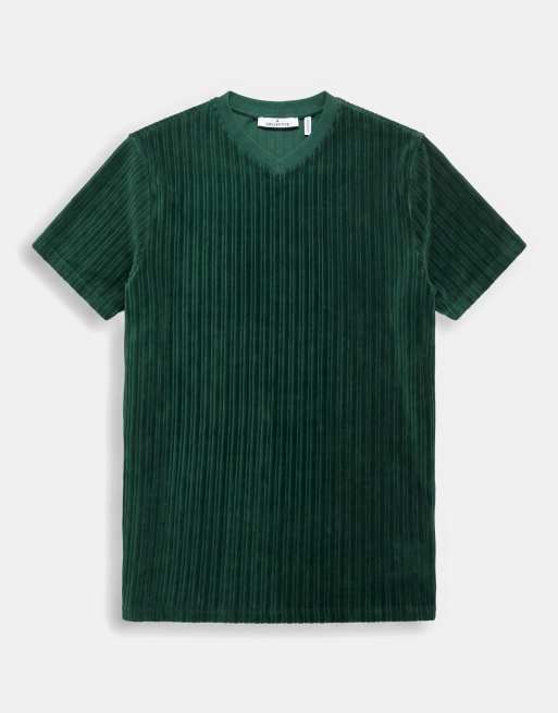 A.Collective rib T-shirt i khaki, 6 af 9