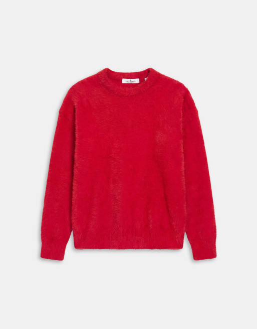A.Collective sweter z okrągłym dekoltem w czerwieni, 6 z 9