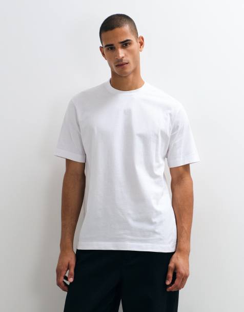 A.COLLECTIVE T-Shirt aus besonders schwerem Stoff in Weiß - view 1