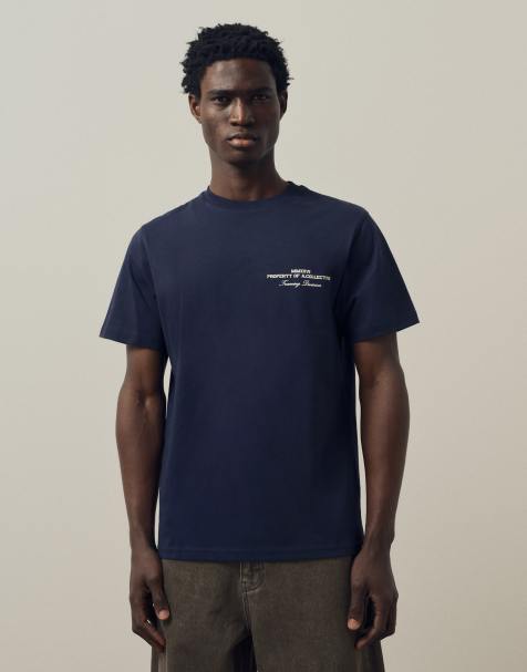 A.Collective t-shirt imprimé marine - view 1