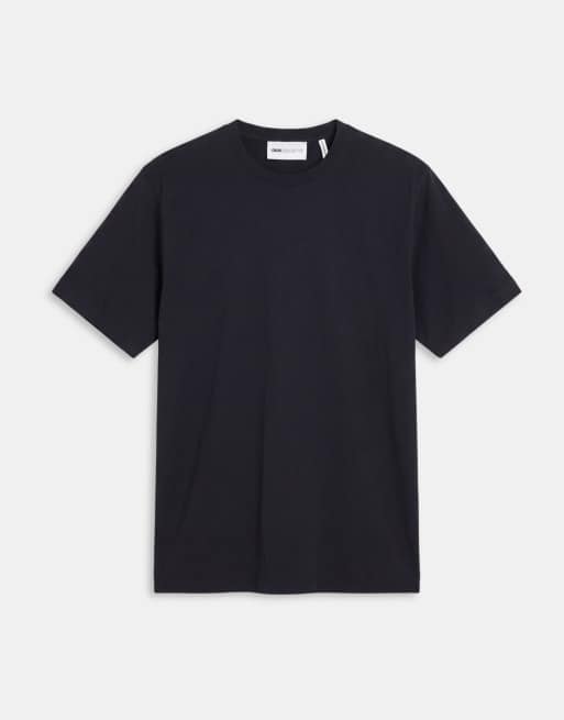 A.Collective t-shirt super pesante nera, 6 di 9