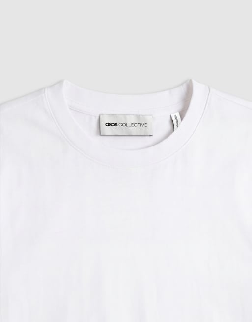 A.Collective t-shirt ultra épais blanc, 9 de 9