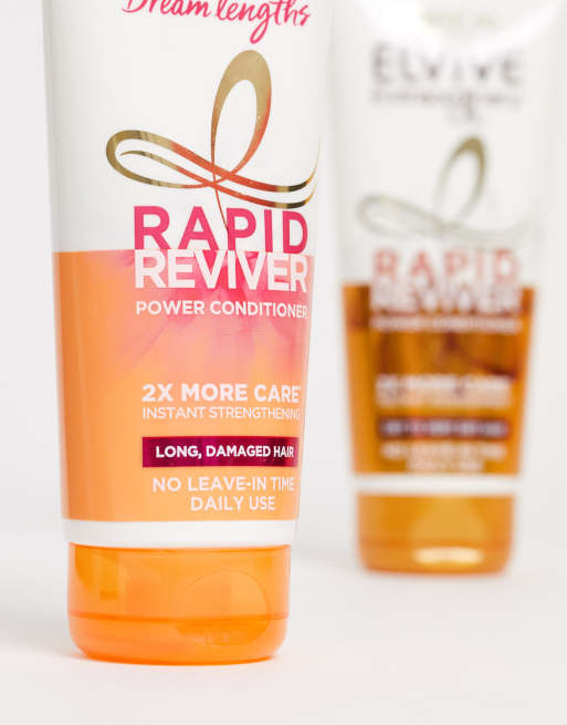 Acondicionador de 180 ml Rapid Reviver Dream Lengths Elvive de L'Oreal, 4 de 4