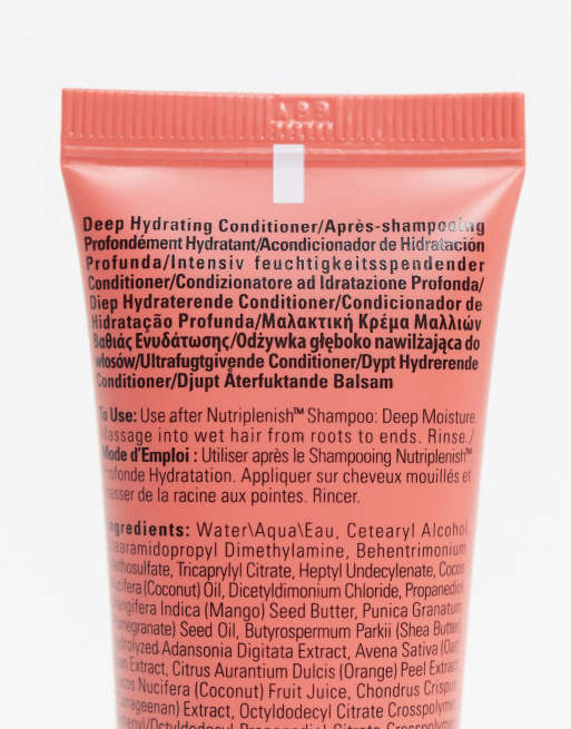 Acondicionador hidratante en tamaño de viaje de 50 ml Nutriplenish de Aveda, 3 de 4