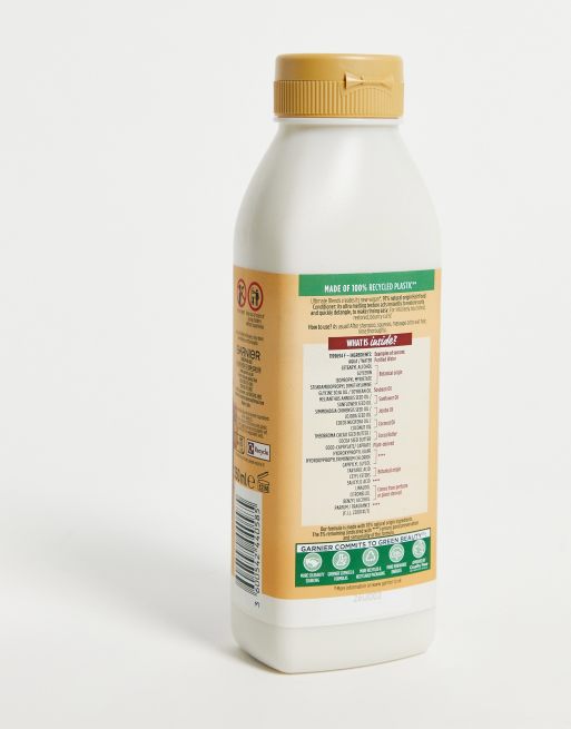 Acondicionador para cabello seco y rizado de manteca de cacao Ultimate Blends de 350 ml de Garnier, 3 de 4
