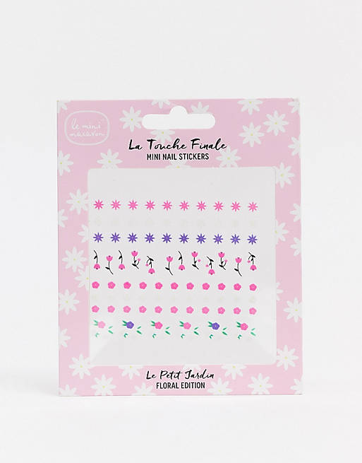 Adhesivos pequeños para uñas Le Petit Jardin Floral Edition de Le Mini Macaron
