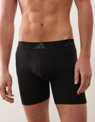 Adidas Originals 2 Pack Active Flex Cotton Boxer Briefs In Multi