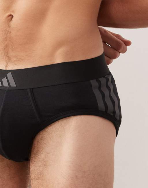 Adidas pack brief in black and white ASOS