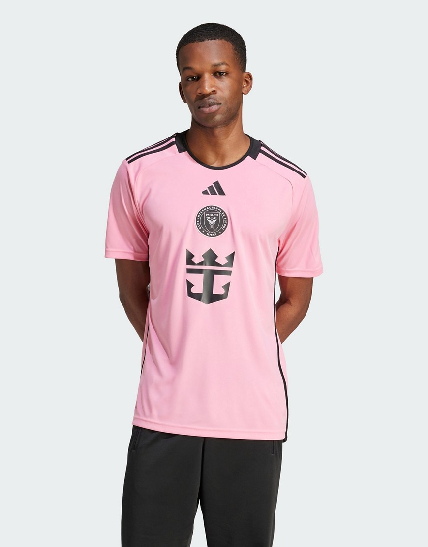 adidas 23/24 Inter Miami Home Jersey t-shirt in Pink