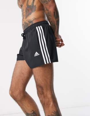 adidas 3 stripe swim short