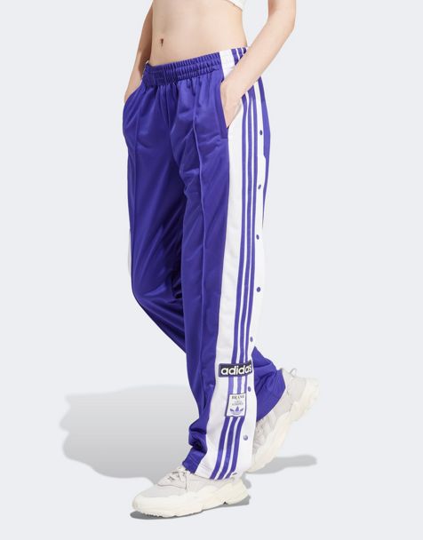 adidas Firebird Loose Track Pants in purple