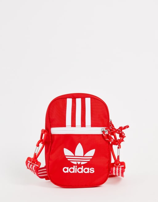 Red discount adidas purse