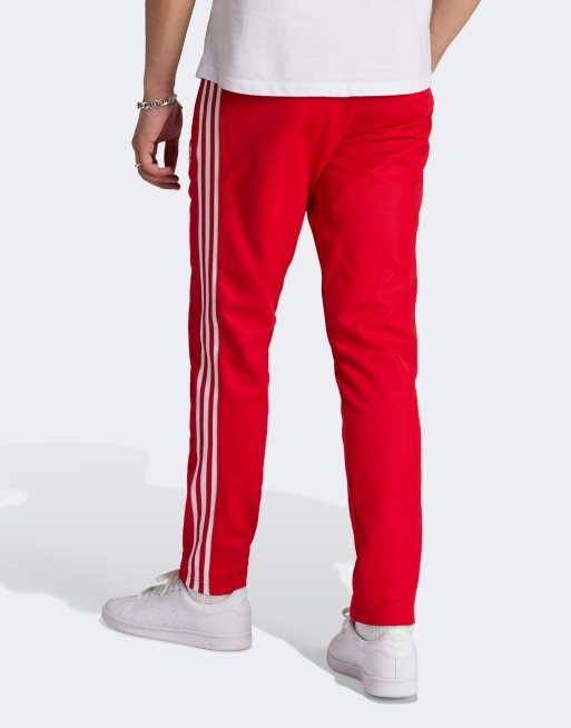 Pantaloni adidas rossi outlet uomo