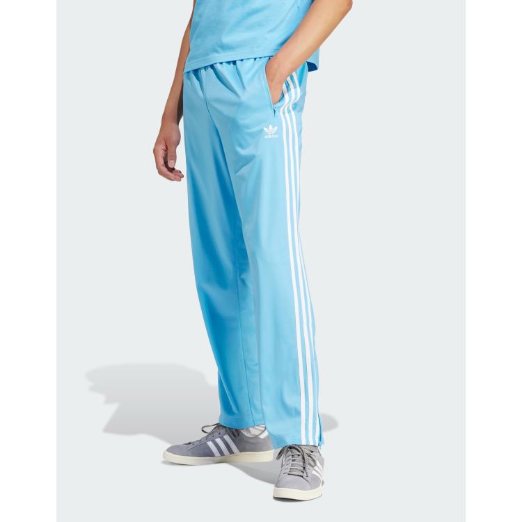 Adidas light blue tracksuit bottoms sale