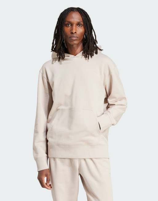 adidas - Adicolor Contempo - Felpa con cappuccio in French Terry beige