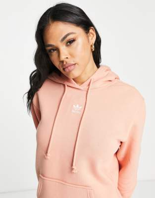 blush pink adidas hoodie