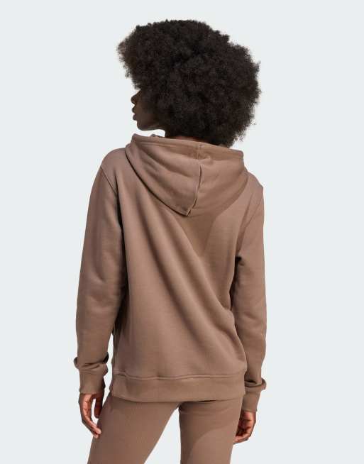 Adidas hoodie bruin new arrivals