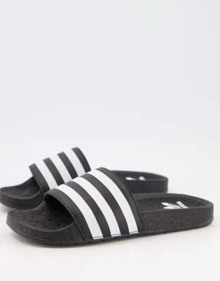 Adidas slippers slip on sale on