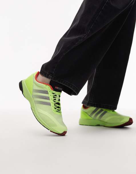 adidas - Adios OG - Gule sneakers med sorte detaljer - view 1