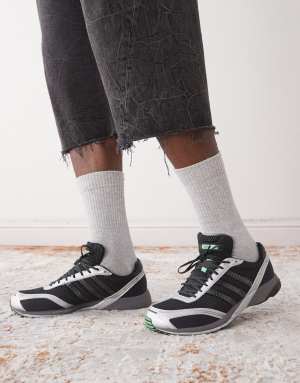 adidas Adios OG trainers in black and white