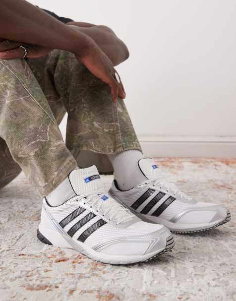 adidas Adios OG trainers in white and black - view 1