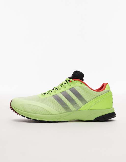 adidas Adios OG trainers in yellow and black, 2 of 5
