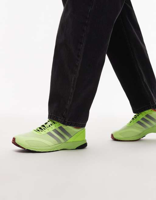 adidas Adios OG trainers in yellow and black, 5 of 5